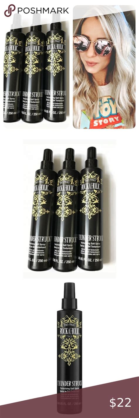 Bed Head By Tigi Rockaholic Texturizing Salt Spray Tigi Salt Spray