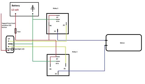 Need Help With Electric Windows Relay Diagram The Fiat Forum