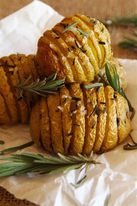 Place a potato on its flat side on the cutting board. Ww Sliced Baked Potatoes (4 Points) | KitchMe | Recipes ...