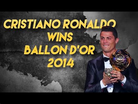 02/12/2008 à 14h24 | par la rédaction. Cristiano Ronaldo Wins Ballon D'OR 2014 Full HD - YouTube