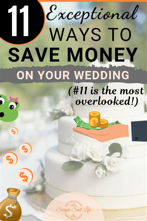 11 Exceptional Ways To Save Money On Your Wedding Save Money Wedding