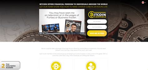 Bitcoin loophole app is the brain child of founder steve mckay. Bitcoin Loophole Review - Scam Exposed, Be Cecareful!