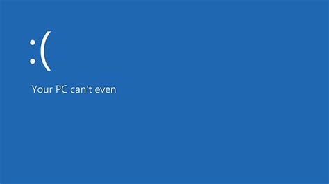 Hd Wallpaper Bsod Windows 8 Operating Systems Frown Humor Emoticons