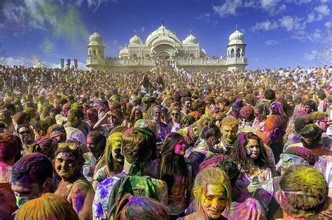 Hd Wallpaper Color Colours Festival Hindu Holi India Spring