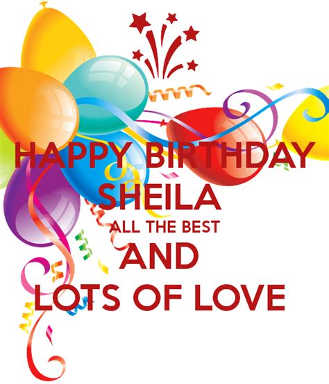 Pin By Cassandra Ammons On Birthday Clipart Happy Birthday Sheila