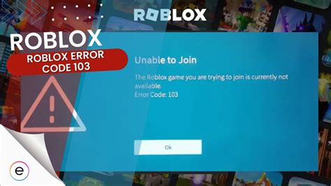 How To Fix Roblox Error Code 103