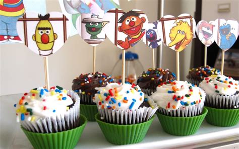 Play sesame street games with elmo, cookie monster, abby cadabby, grover,. Sesame Street Party Food