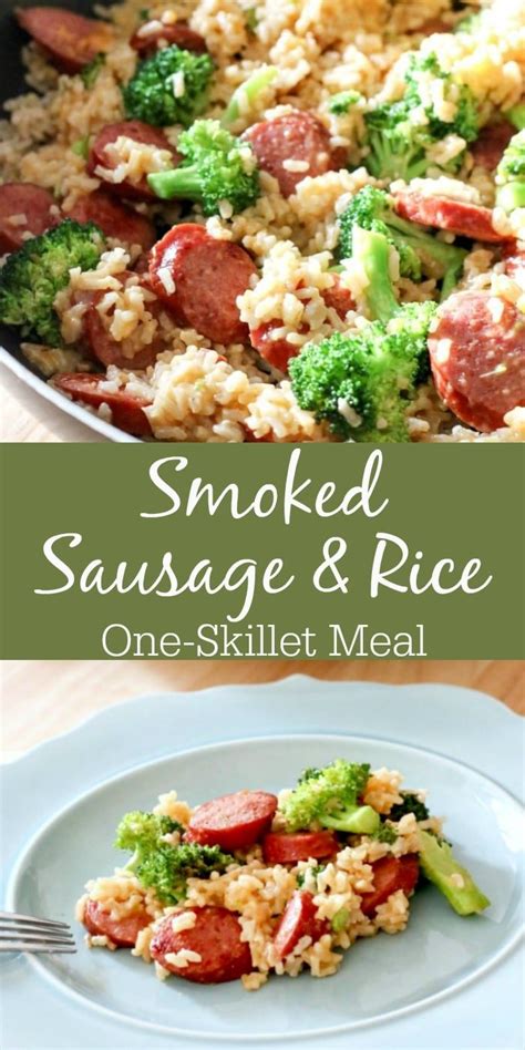 From a pasta bake to italian jimmy dean sausage is meant for more than breakfast, so take a gander at these delicious sausage dinner recipes! Sausage & Rice One Skillet Meal - All Things Mamma