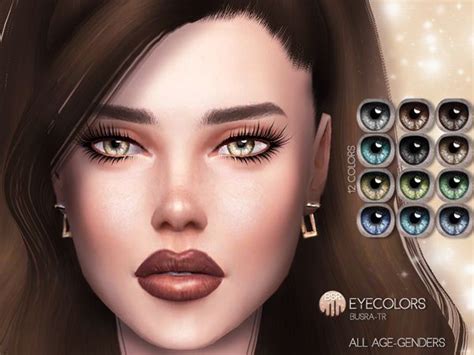 Busra Trs Eyecolors Bes04 Sims 4 Sims Sims 4 Cc Skin