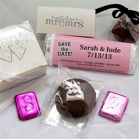 Personalized Wedding Chocolates Make Fantastic Party Favors And Will