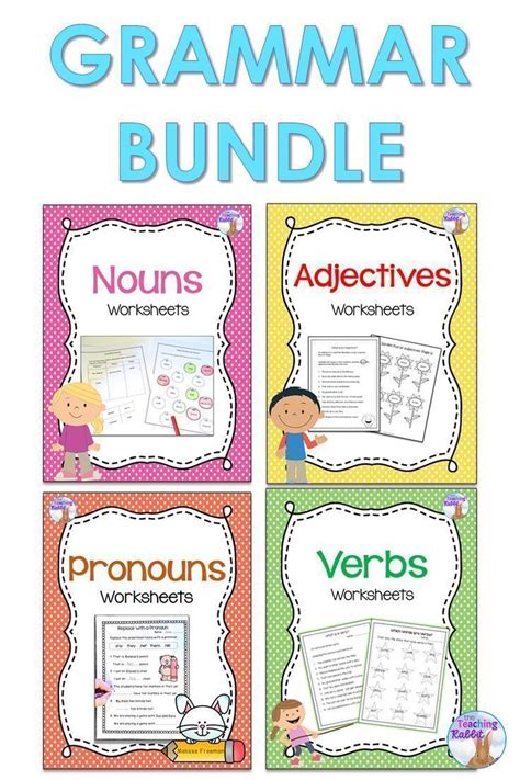 Kids will look at proper nouns and identify the appropriate replacement pronoun. Grammar Worksheets Bundle | Tpt Collaborative Board ...