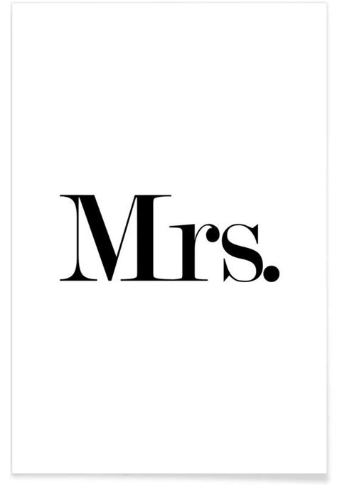 Mrs Poster Juniqe