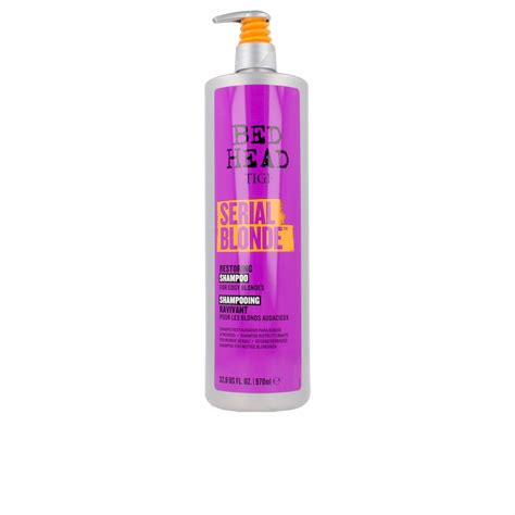 BED HEAD serial blonde purple toning shampoo Tigi Champús Perfumes Club