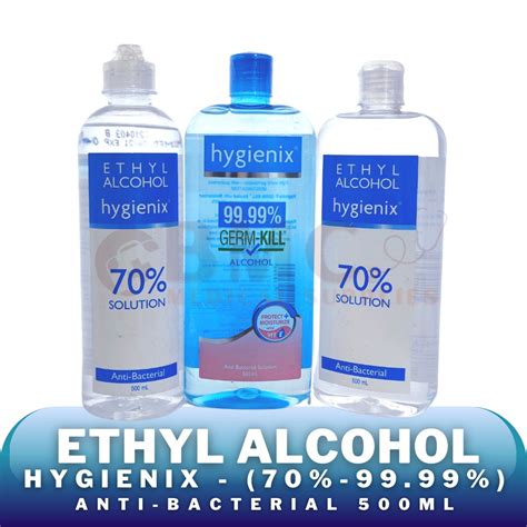 Hygienix Alcohol Germ Kill Wmoisturizer Ethyl Alcohol Anti