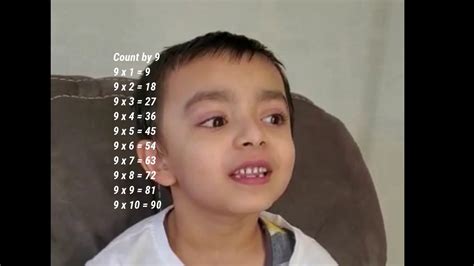 5 Year Old Ashwin Counting By S Youtube