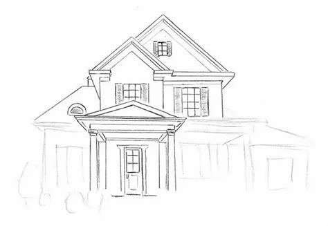 Como Desenhar Uma Casa Como Desenhar Bem Feito