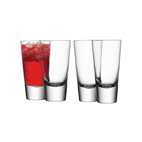 Lsa Bar Vodka Glass Set Of Four