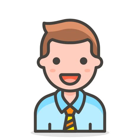 Man Office Worker Free Icon Of 780 Free Vector Emoji