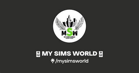 My Sims World Twitter Instagram Linktree