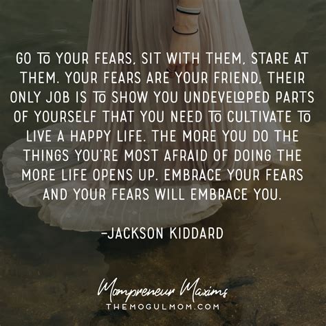 Quotes On Overcoming Your Fears Wall Leaflets