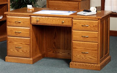 Highland Solid Wood Executive Desk