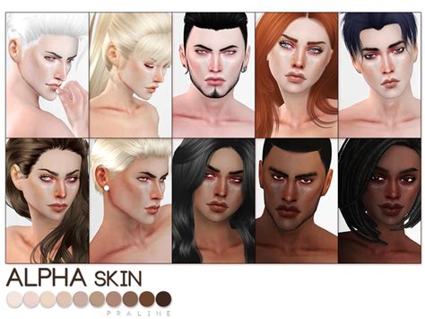 Ps Alpha Skin By Pralinesims At Tsr Sims 4 Updates