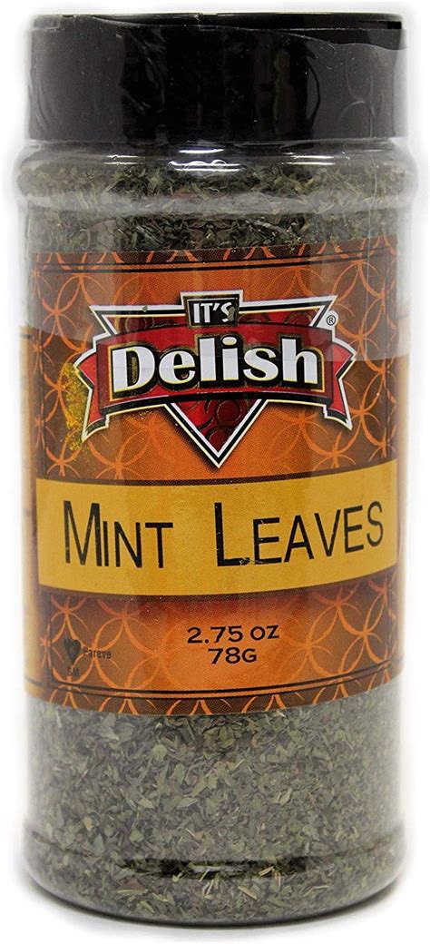 Dried Mint Leaves By Its Delish Medium Jar