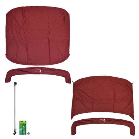 Last wednesday i submitted a question on the bennington web page about getting a replacement bimini. BENNINGTON 10 TUMACS MAROON PONTOON BOAT REAR FRONT BIMINI ...