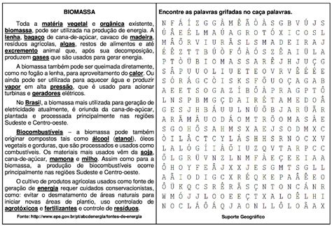 Caça Palavras Fisica Molecular
