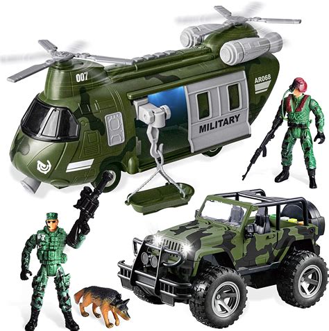 Buy Joyin Military Vehicles Toy Set Of Friction Powered Transport
