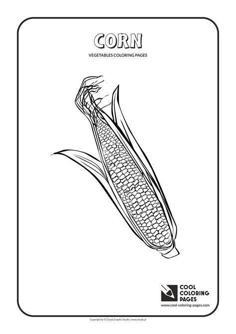 Corn Maze Coloring Pages For Kids
