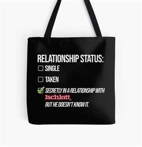 Jschlatt Bags Relationship With Jschlatt All Over Print Tote Bag
