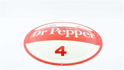 Dr Pepper Single Sided Tin Sign P31 Indy Road Art 2020