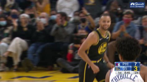 Steph Curry Shakes Brother Seth With Nasty Move Drains 3 Pointer Nbc Sports Bay Area