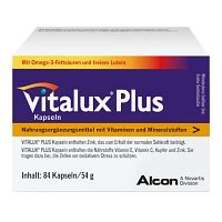 The commitment like with any oral medication you are going to have to commit to taking vitalux plus. VITALUX® Plus Lutein & Omega 3 Kapseln (84 St) | mediherz ...