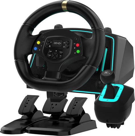 Gaming Steering Wheel Doyo 1080° Driving Force Racing Wheel With
