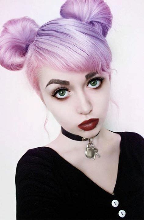 Pastel Goth Girl Purple Hair Gothic Hair Color Pastel Hair