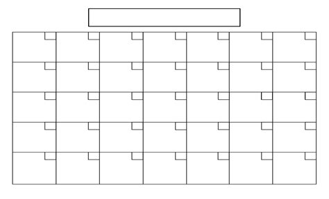 85 X 14 Blank Calendar Templates Example Calendar Printable