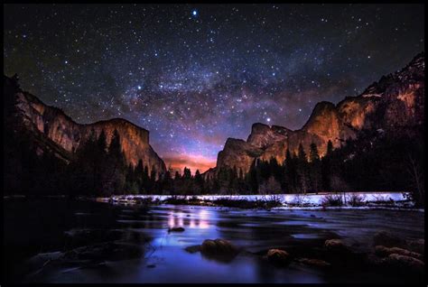 The Mesmerizing Milky Way Over Yosemite Valley