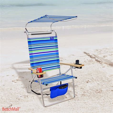 Moreover, the beach chair seat comes with a towel bar and cell phone holder as well. cheap beach chairs: beach chairs with canopy