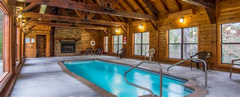 Pigeon Forge Private Heated Indoor Swimming Pool Cabin