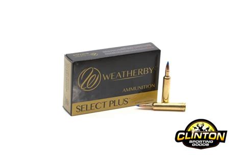 Weatherby Select Plus Wby Mag Gr Ballistic Tip Rounds