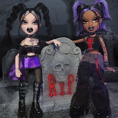 Rad Dad On Twitter Black Bratz Doll Bratz Doll Outfits Gothic Dolls