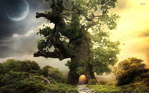 1920x1080px 1080p Free Download Magical Treehouse Treehouse Tree