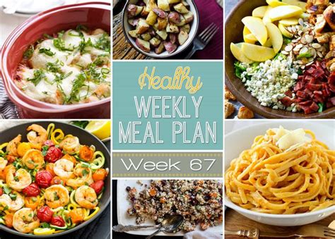 Friday, august 9 richard graham. Healthy Weekly Meal Plan #67 - Yummy Healthy Easy
