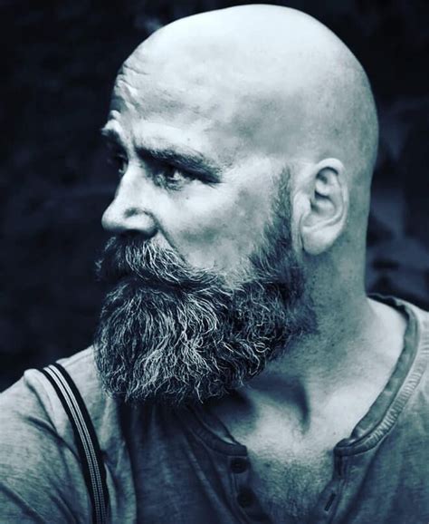 30 Cool Bald Men With Beard Styles Shaved Head With Beard Style Bald
