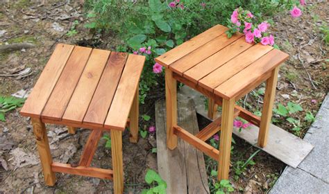 Patio furniture best decoration patio furniture ideas. Cedar Outdoor Side Table First Project | Ana White | Outdoor side table, Outdoor end tables, Diy ...