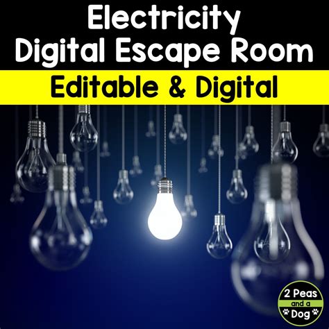 Electricity Digital Escape Room 2 Peas And A Dog