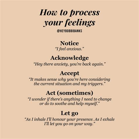 How To Process Your Feelings Feel Your Feelings Emotion Regulation