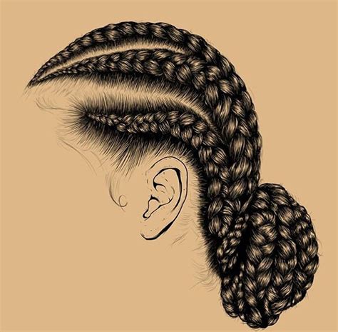 African Hair Drawing Google Search How To Draw Hair Mens Braids My